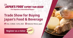 “JAPAN’S FOOD” EXPORT FAIR Winter 2025